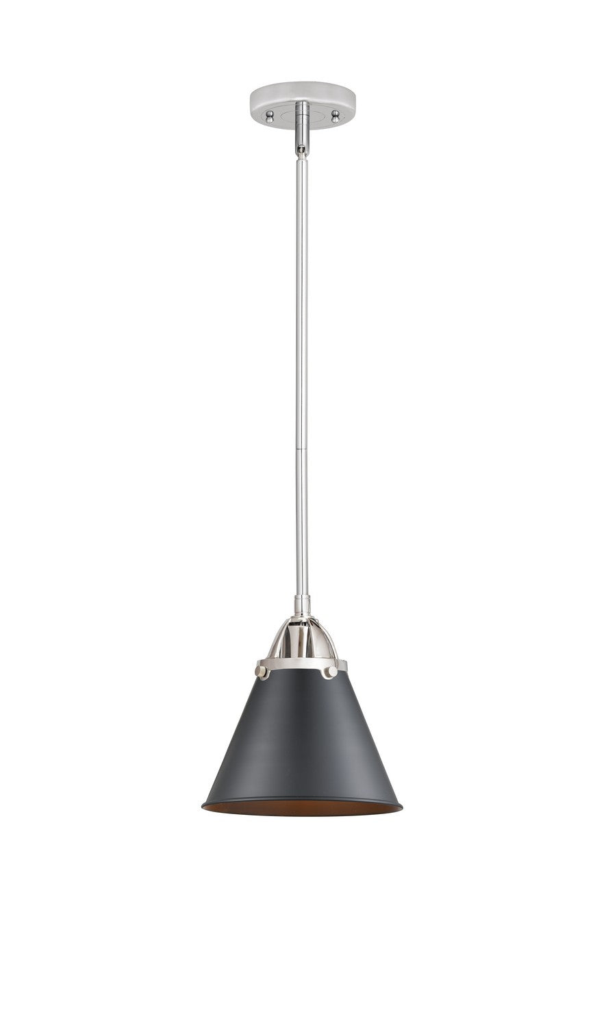 Innovations - 288-1S-PC-M13-BK - One Light Mini Pendant - Nouveau 2 - Polished Chrome
