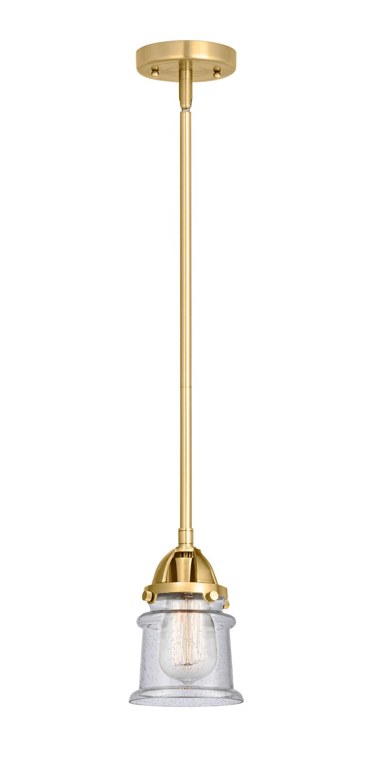 Innovations - 288-1S-SG-G184S - One Light Mini Pendant - Nouveau 2 - Satin Gold
