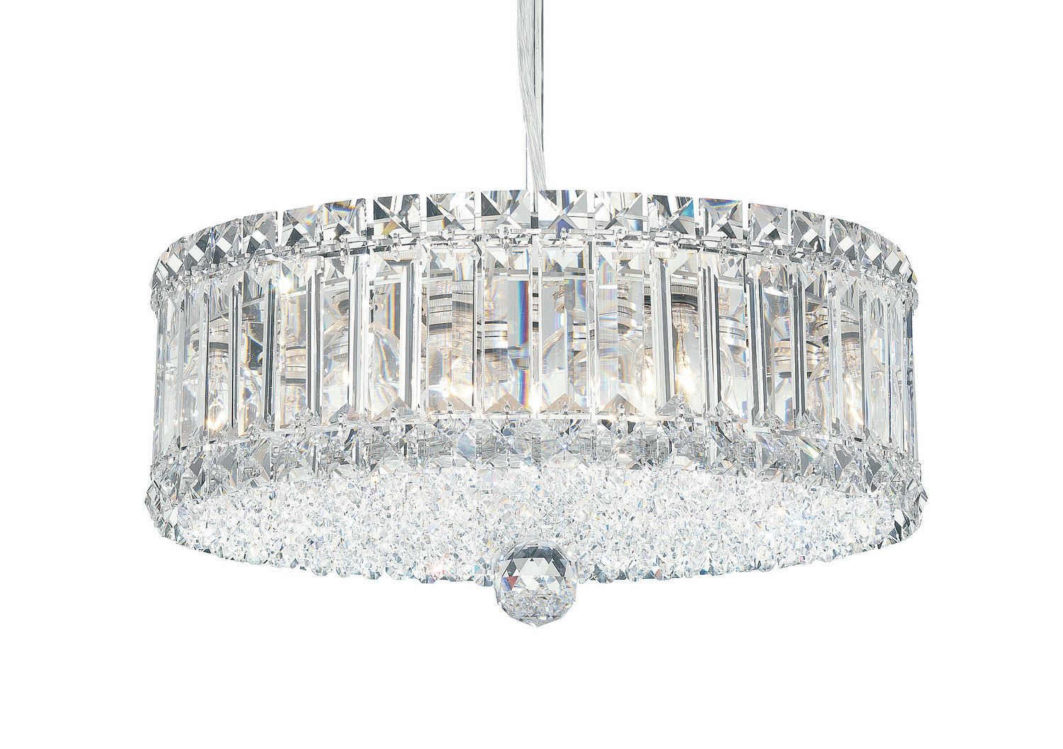 Schonbek - 6670O - Nine Light Pendant - Plaza - Polished Stainless Steel