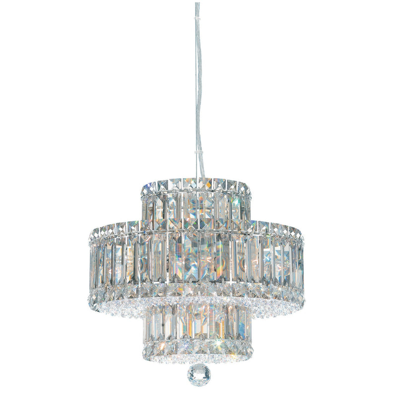 Schonbek - 6671O - Nine Light Pendant - Plaza - Polished Stainless Steel