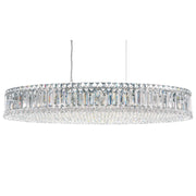 Schonbek - 6678O - 16 Light Linear Pendant - Plaza - Polished Stainless Steel