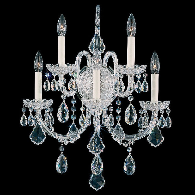 Schonbek - 6806-211H - Five Light Wall Sconce - Olde World - Aurelia