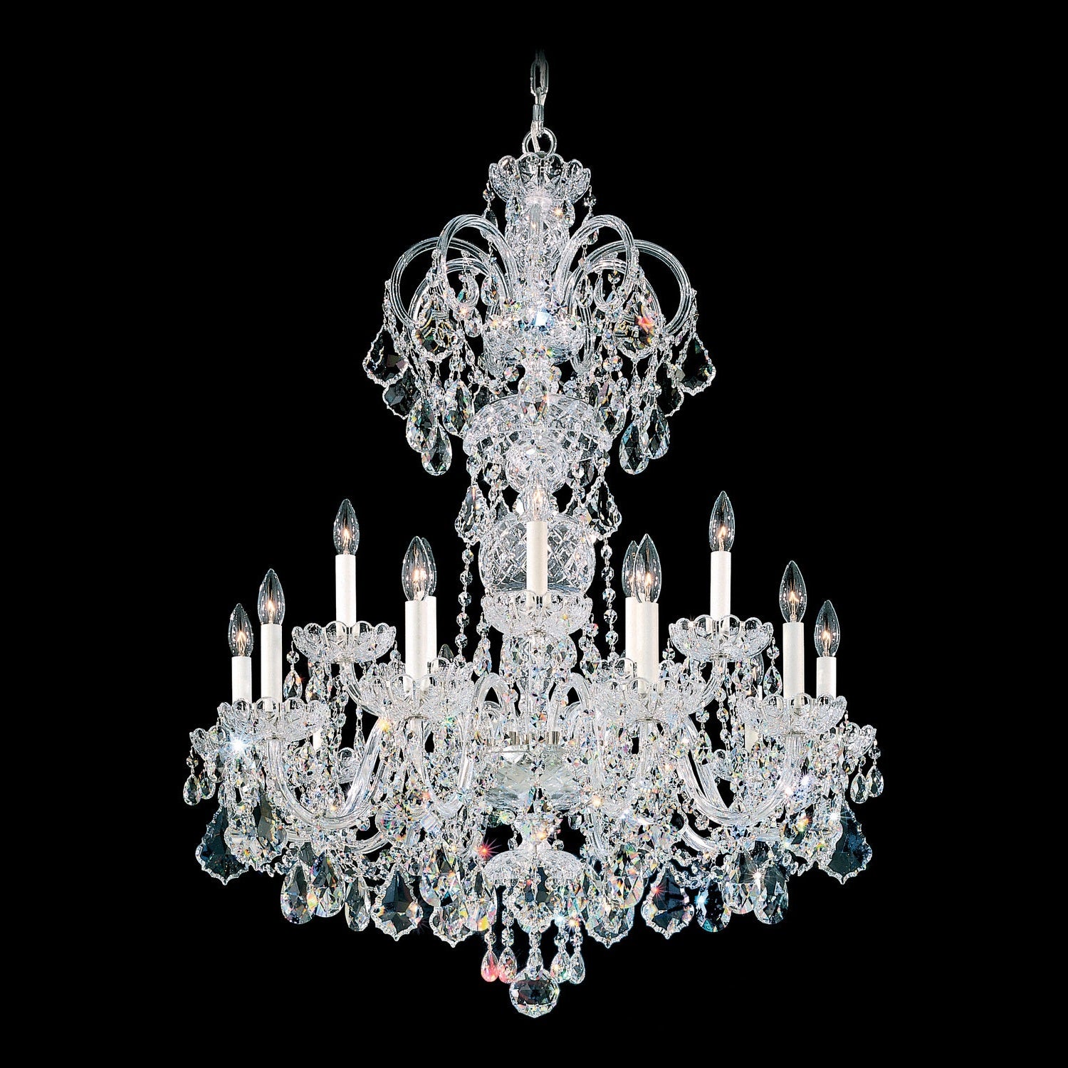 Schonbek - 6814-211R - 15 Light Chandelier - Olde World - Aurelia