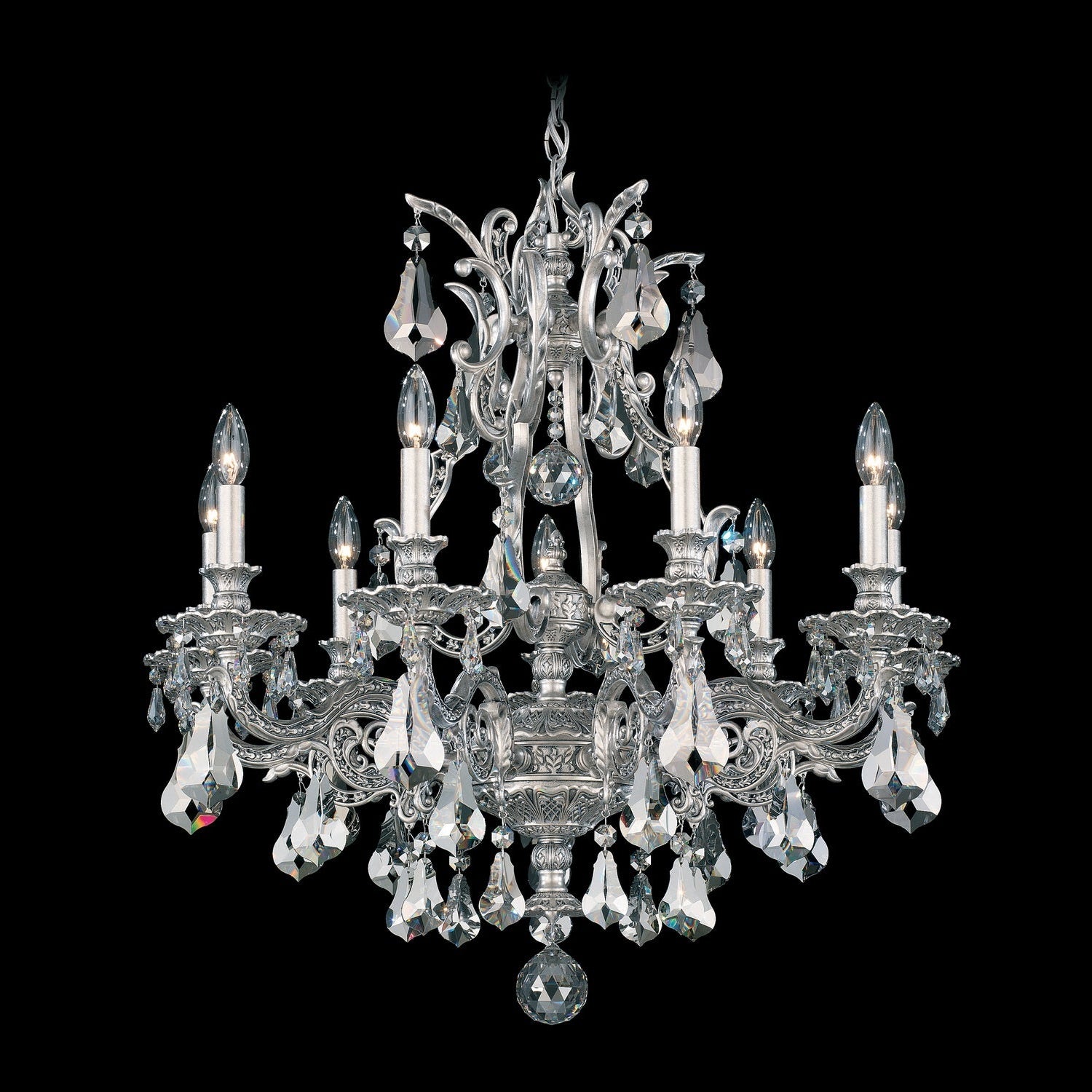 Schonbek - 6949-22S - Nine Light Chandelier - Sophia - Heirloom Gold