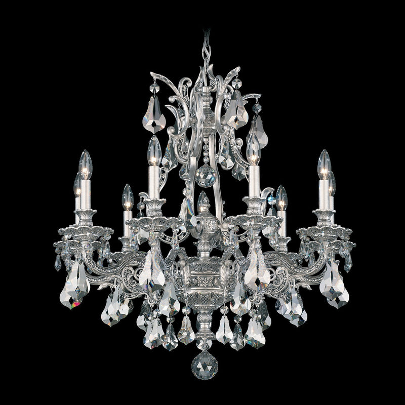 Schonbek - 6949-27H - Nine Light Chandelier - Sophia - Parchment Gold