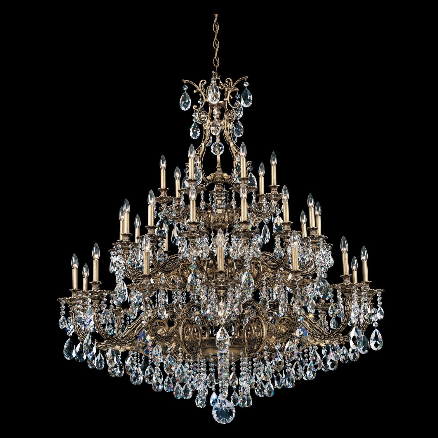 Schonbek - 6967-26S - 35 Light Chandelier - Sophia - French Gold
