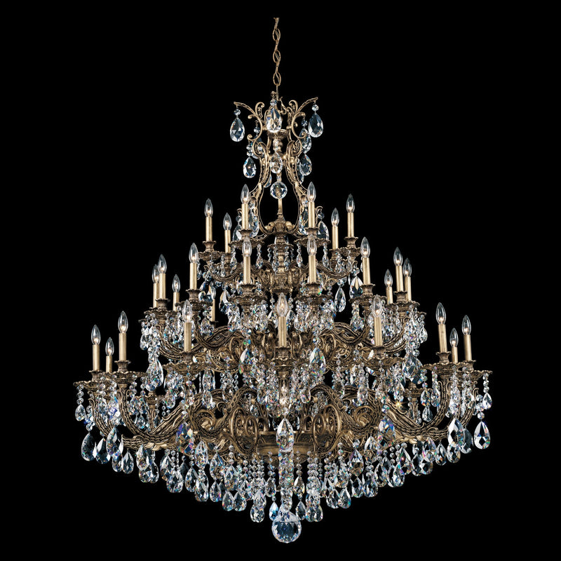 Schonbek - 6967-27H - 35 Light Chandelier - Sophia - Parchment Gold