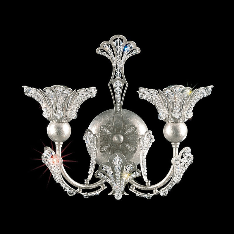 Schonbek - 7855-22R - Two Light Wall Sconce - Rivendell - Heirloom Gold