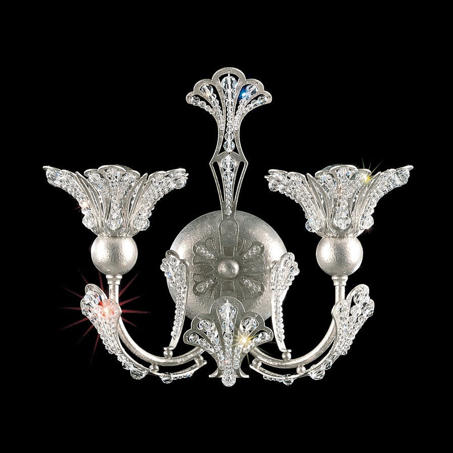 Schonbek - 7855-22R - Two Light Wall Sconce - Rivendell - Heirloom Gold