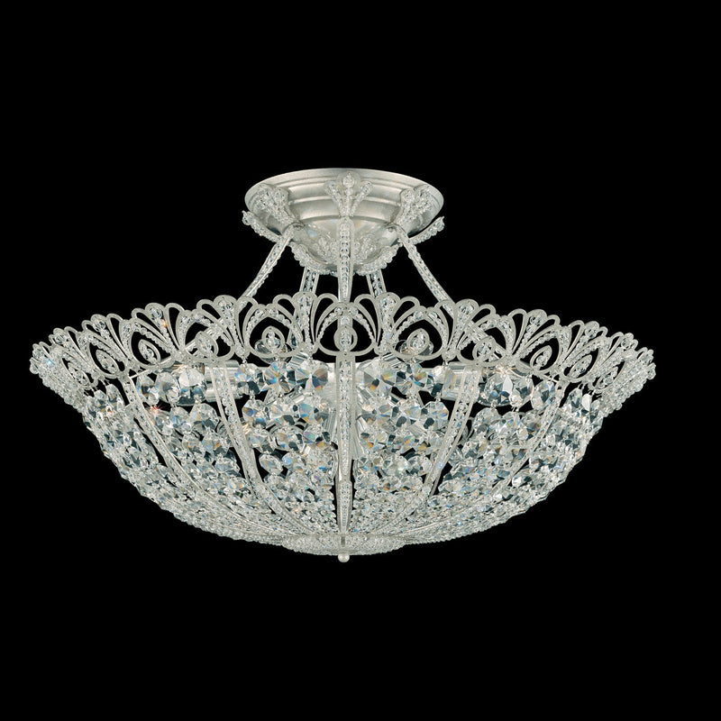 Schonbek - 9845-51R - 17 Light Semi-Flush Mount - Rivendell - Black