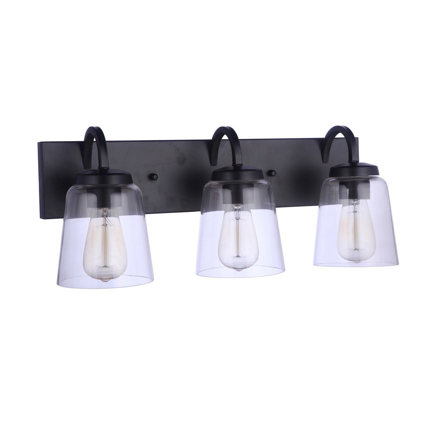 Craftmade - 16323FB3 - Three Light Vanity - Elsa - Flat Black