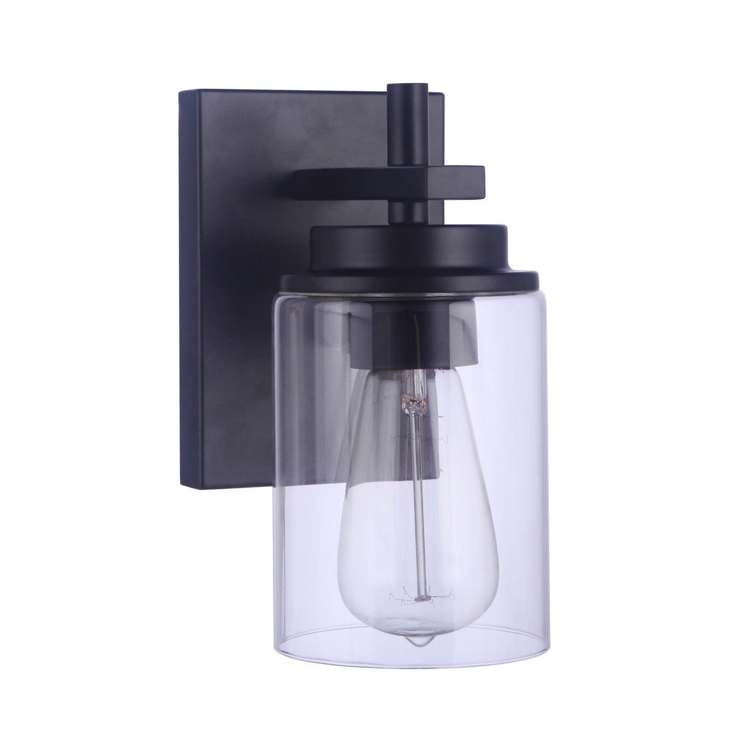 Craftmade - 17405FB1 - One Light Wall Sconce - Reeves - Flat Black