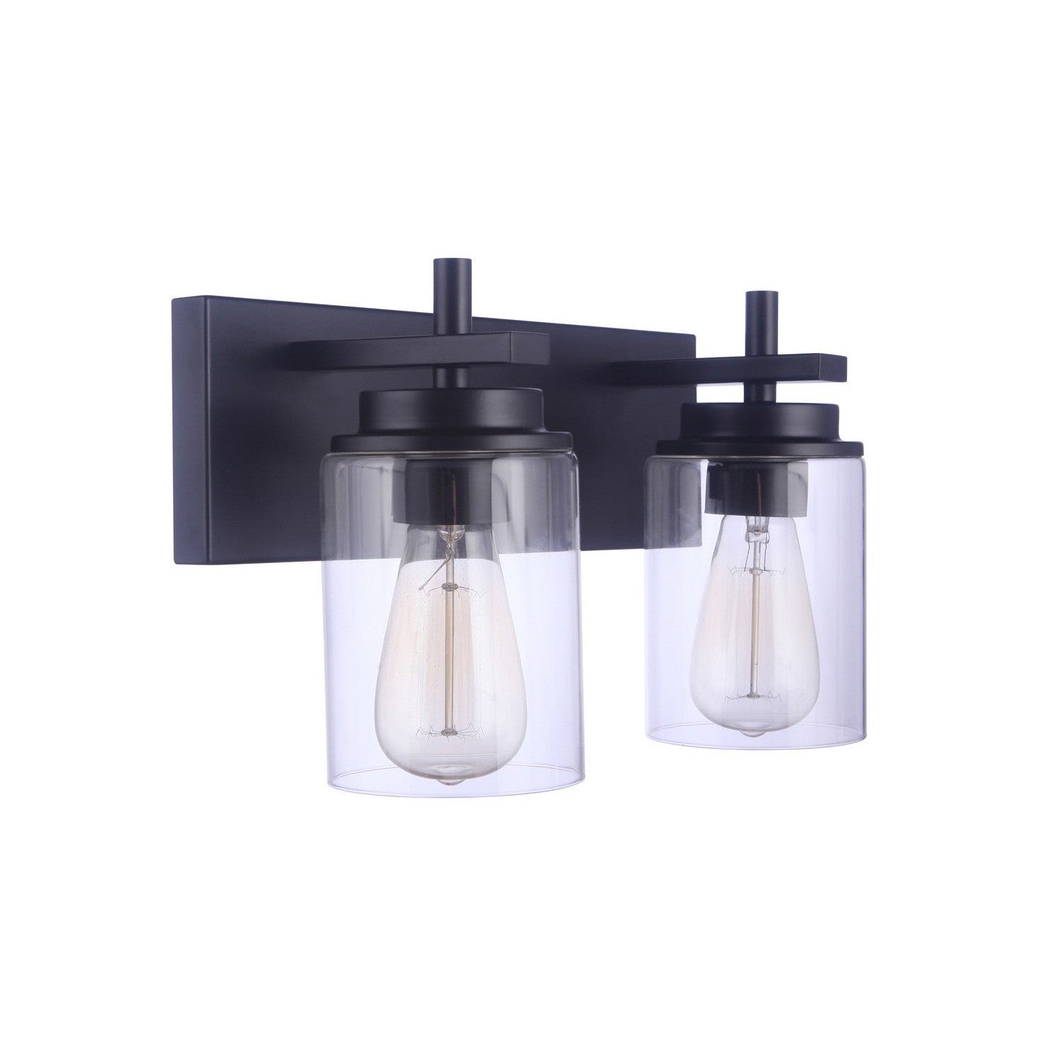 Craftmade - 17414FB2 - Two Light Vanity - Reeves - Flat Black