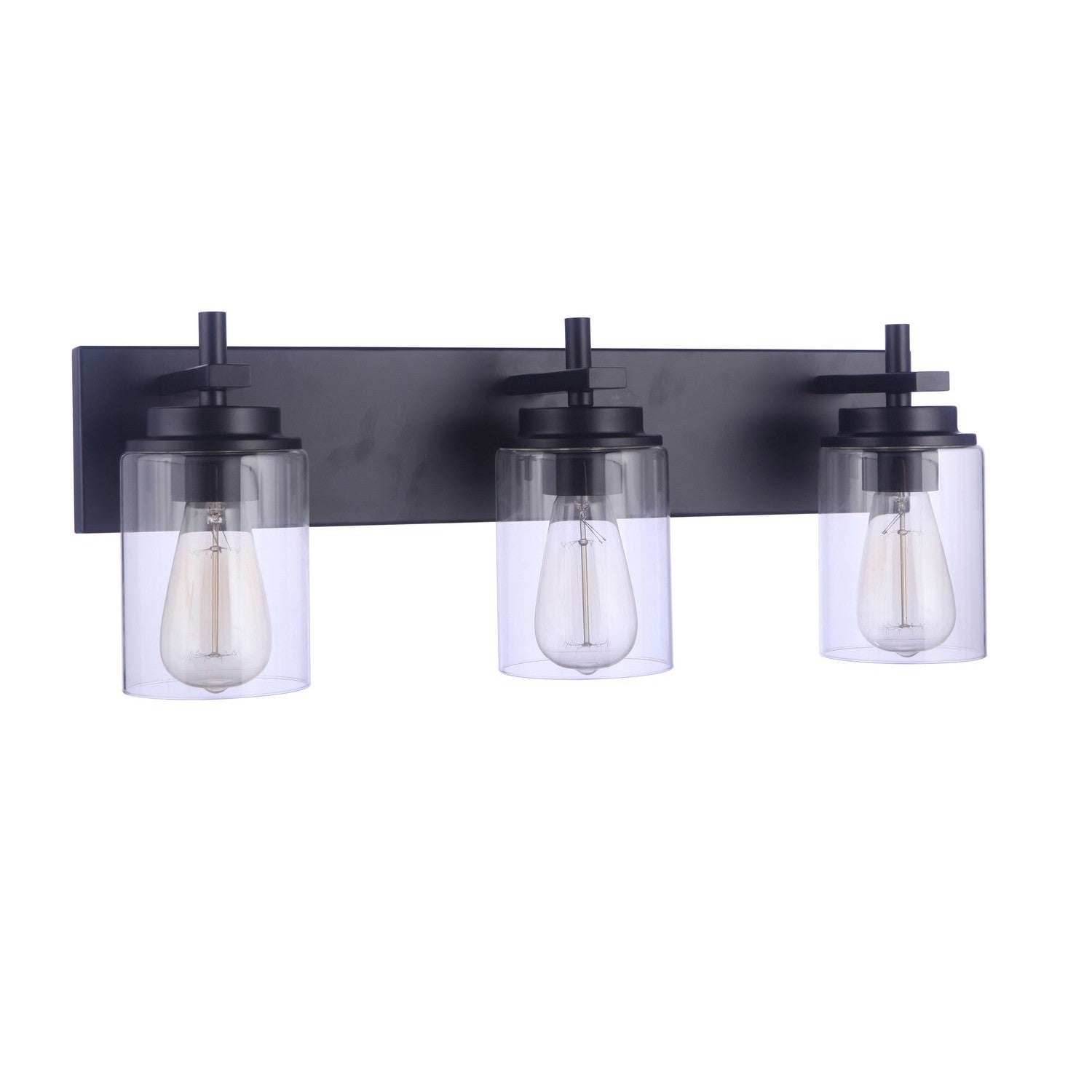 Craftmade - 17423FB3 - Three Light Vanity - Reeves - Flat Black