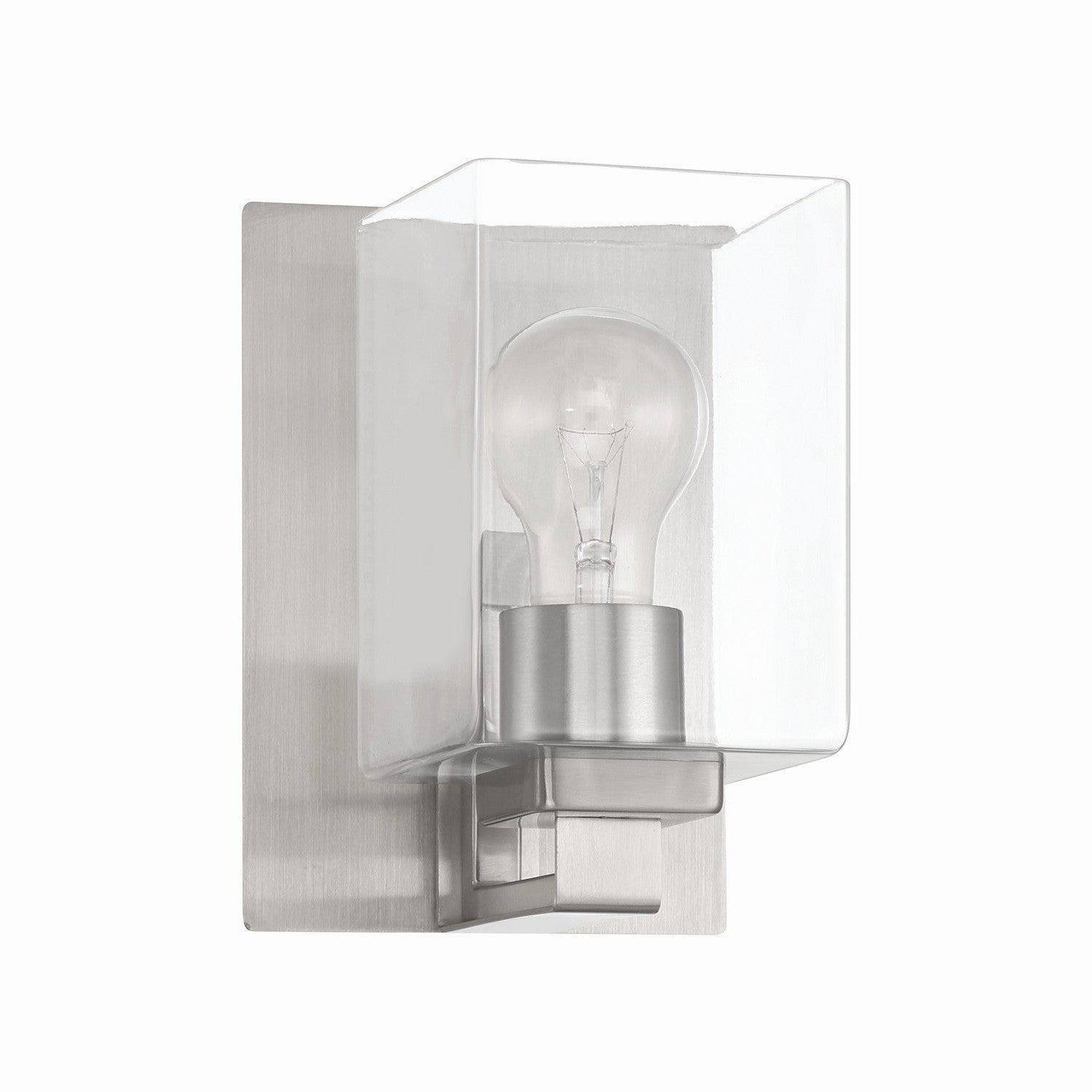 Craftmade - 18506BNK1 - One Light Wall Sconce - McClane - Brushed Polished Nickel