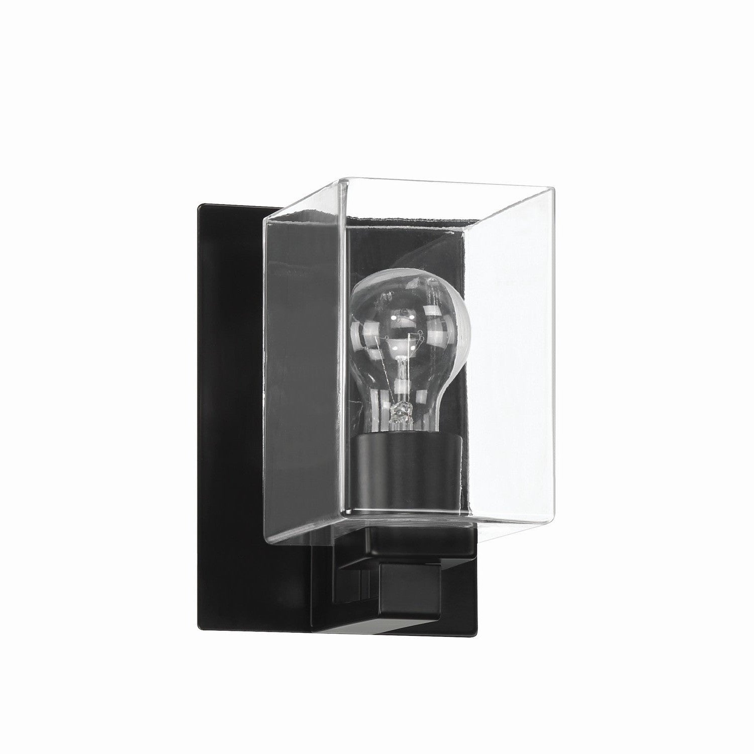 Craftmade - 18506FB1 - One Light Wall Sconce - McClane - Flat Black