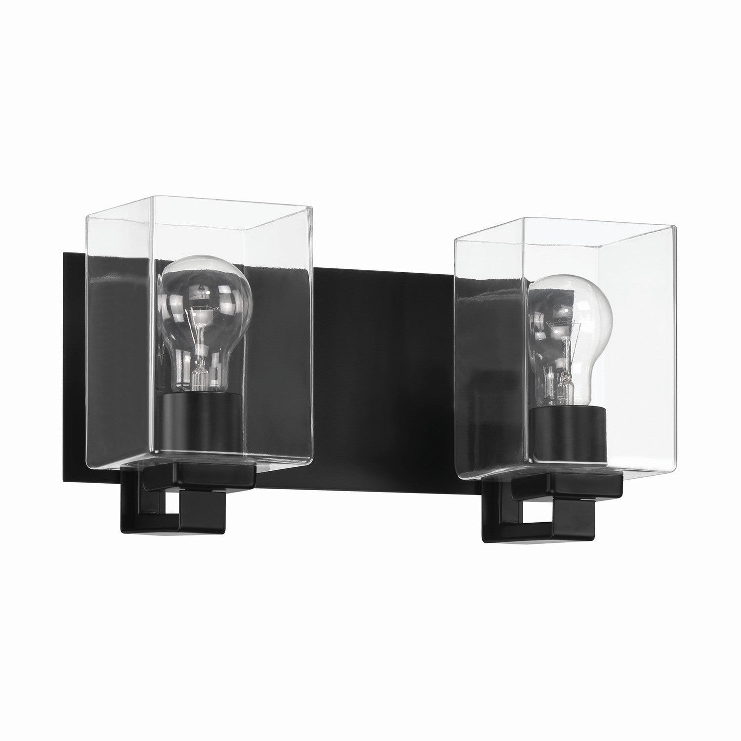 Craftmade - 18514FB2 - Two Light Vanity - McClane - Flat Black