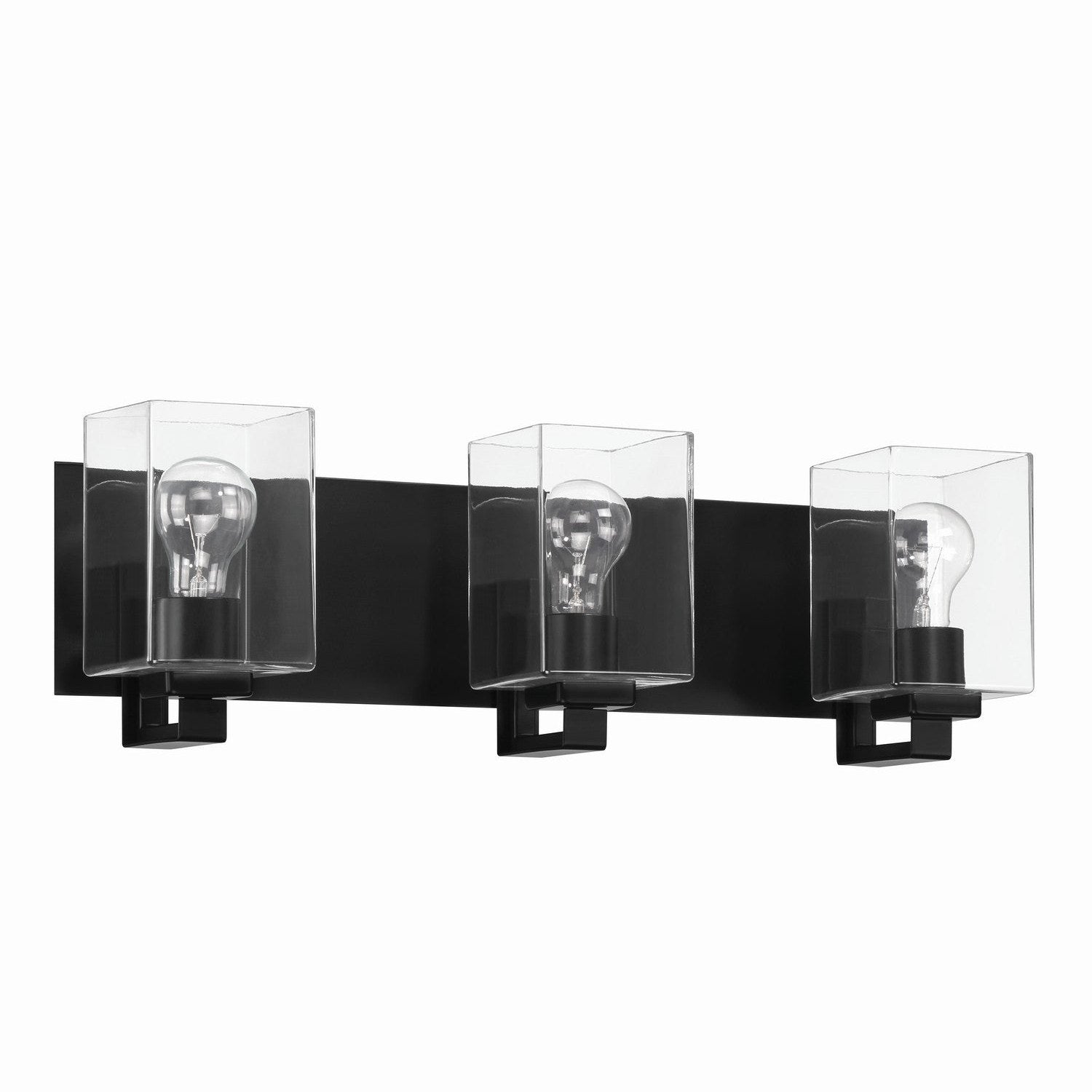 Craftmade - 18524FB3 - Three Light Vanity - McClane - Flat Black