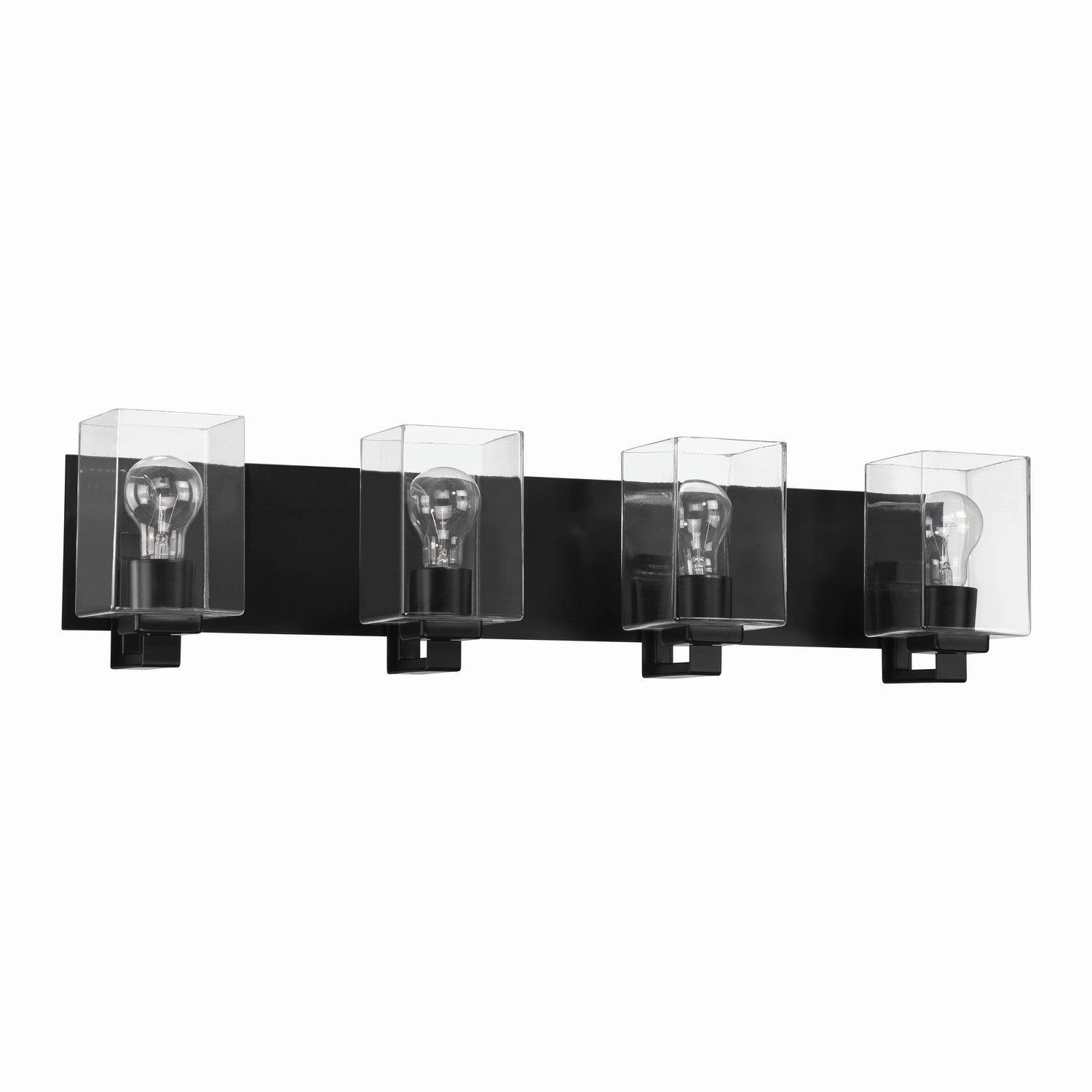 Craftmade - 18532FB4 - Four Light Vanity - McClane - Flat Black