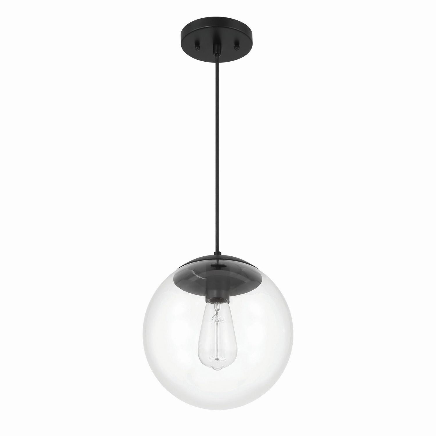Craftmade - 56891-FB - One Light Pendant - Gaze - Flat Black
