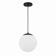 Craftmade - 56891-FB-WG - One Light Pendant - Gaze - Flat Black
