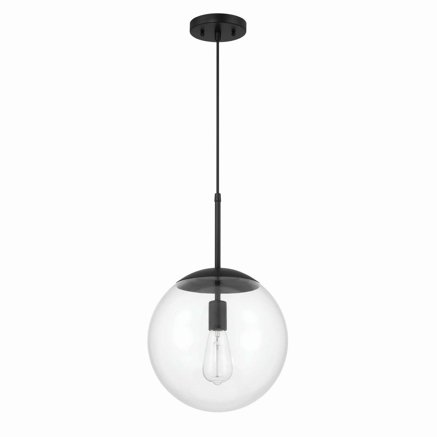Craftmade - 56892-FB - One Light Pendant - Gaze - Flat Black