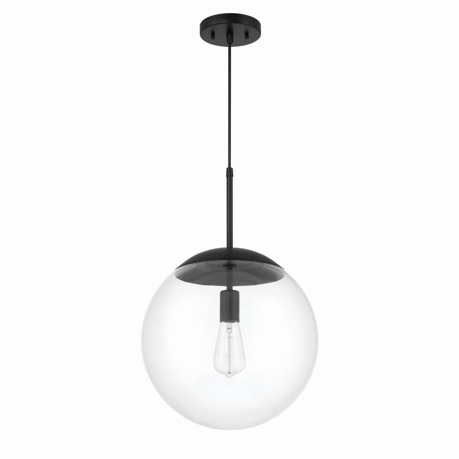 Craftmade - 56893-FB - One Light Pendant - Gaze - Flat Black