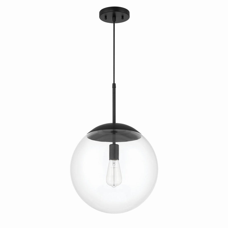 Craftmade - 56893-FB - One Light Pendant - Gaze - Flat Black