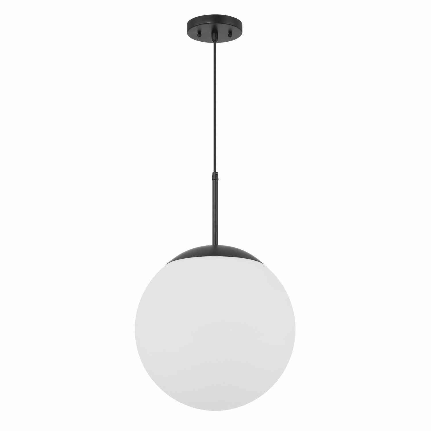 Craftmade - 56893-FB-WG - One Light Pendant - Gaze - Flat Black