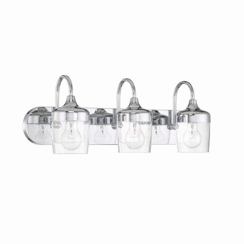 Craftmade - 58103-CH - Three Light Vanity - Wrenn - Chrome
