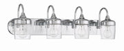 Craftmade - 58104-CH - Four Light Vanity - Wrenn - Chrome