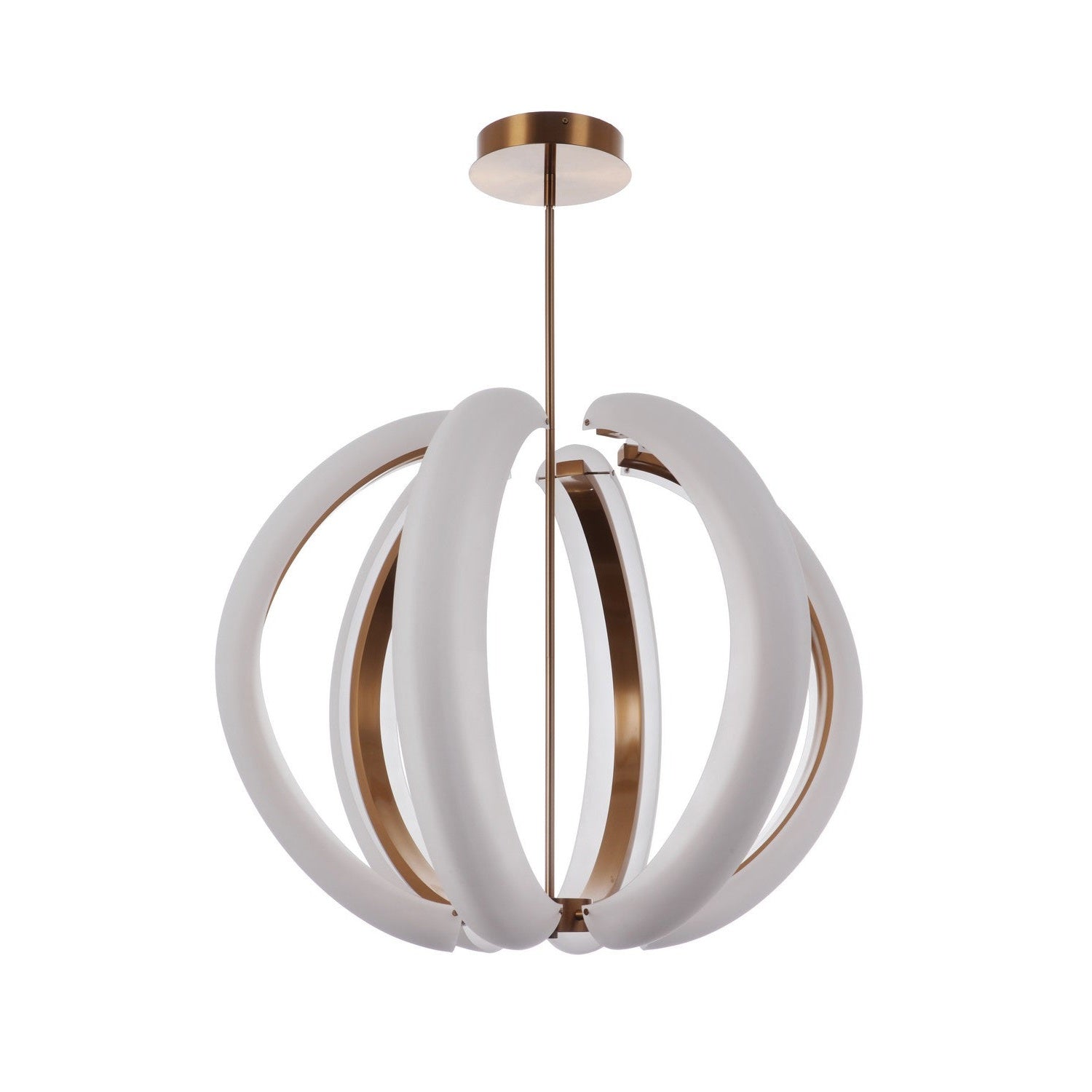 Craftmade - 58891-SB-LED - LED Pendant - Unwind - Satin Brass