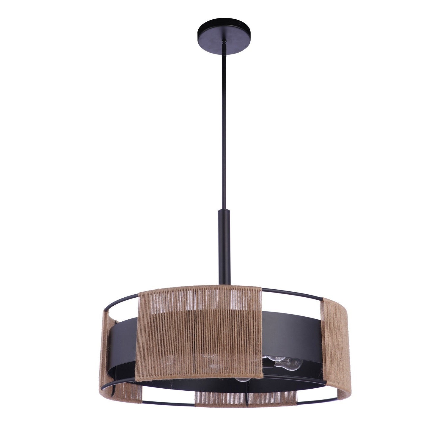 Craftmade - 59096-FB - Six Light Pendant - Kensey - Flat Black