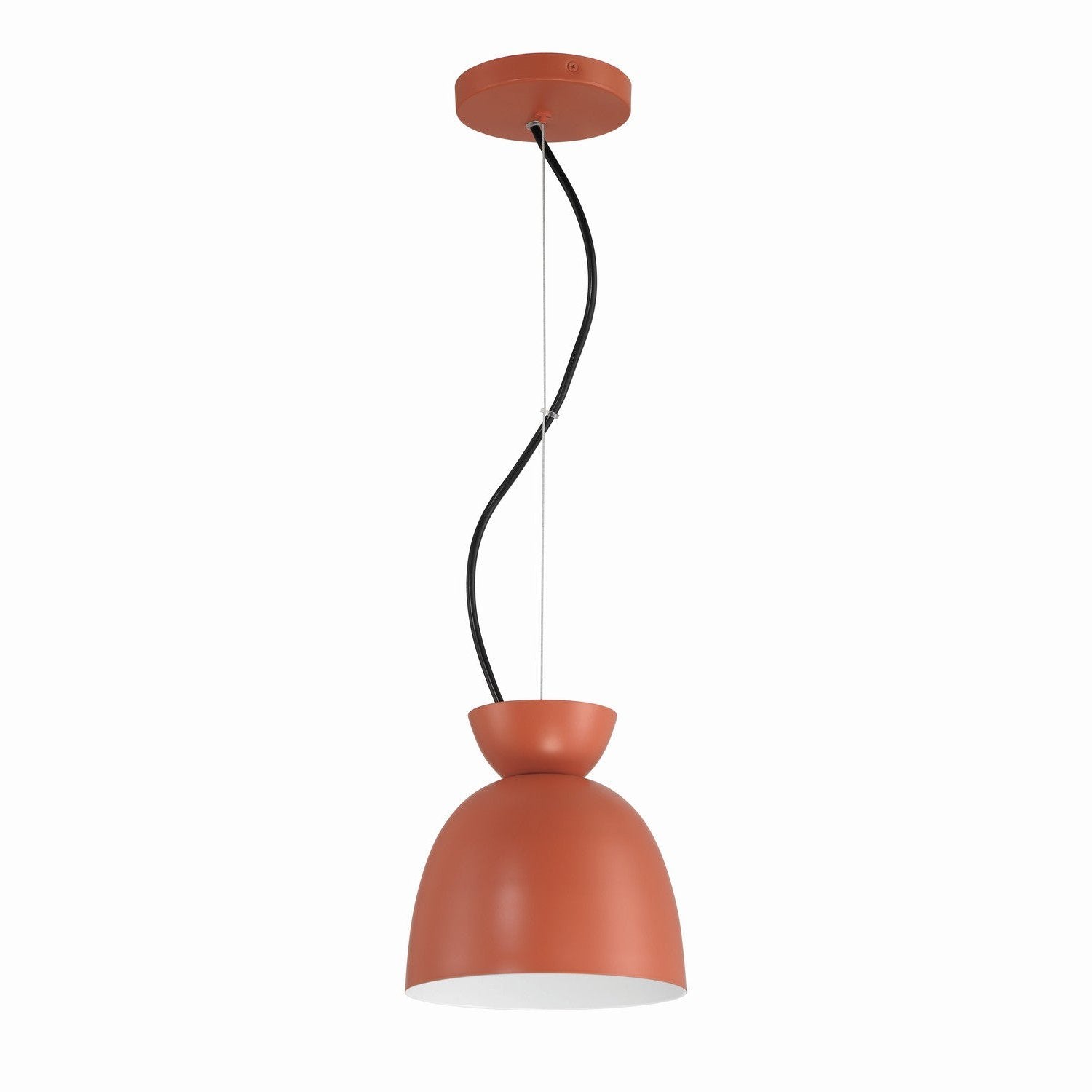 Craftmade - 59191-BCY - One Light Mini Pendant - Ventura Dome - Baked Clay