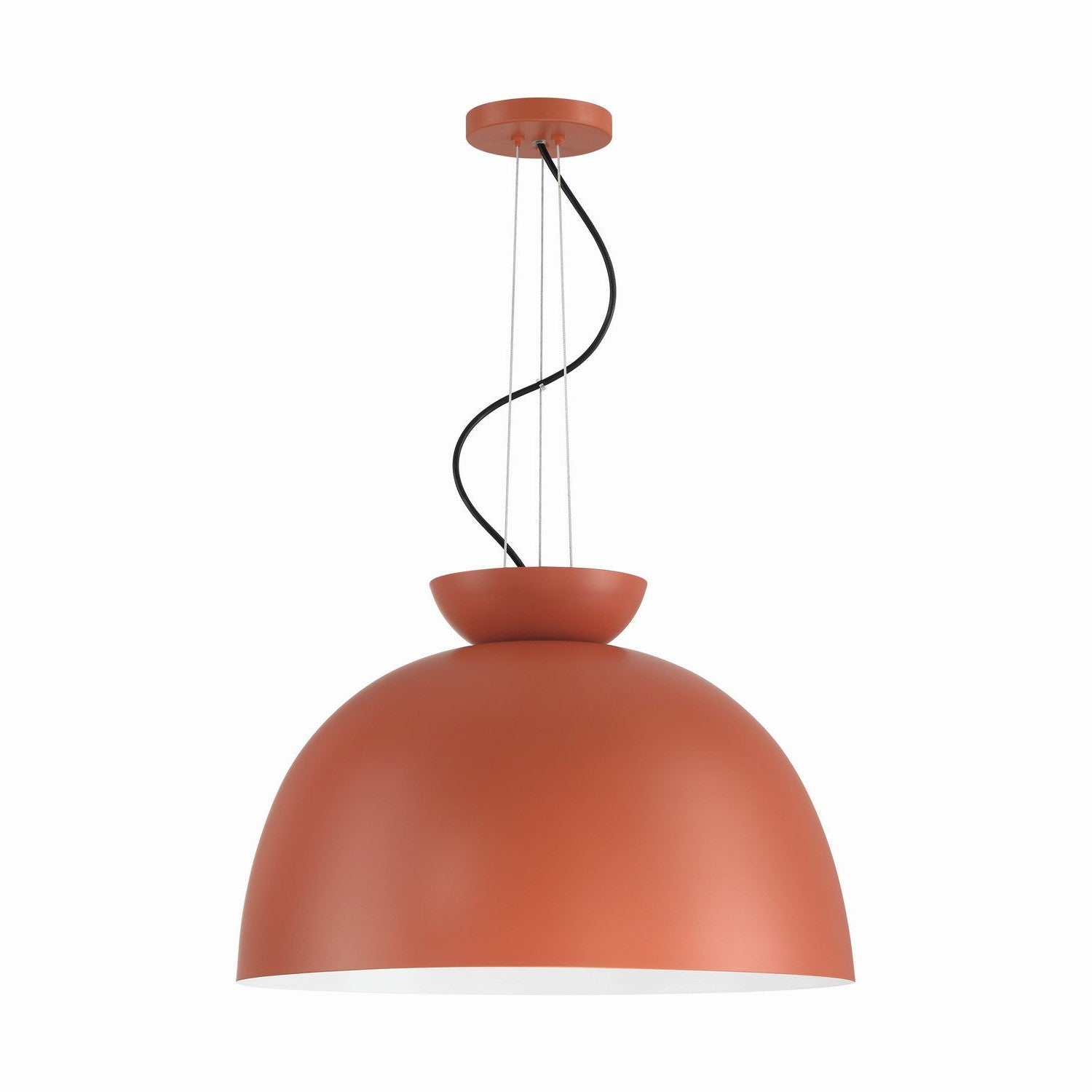 Craftmade - 59192-BCY - One Light Pendant - Ventura Dome - Baked Clay
