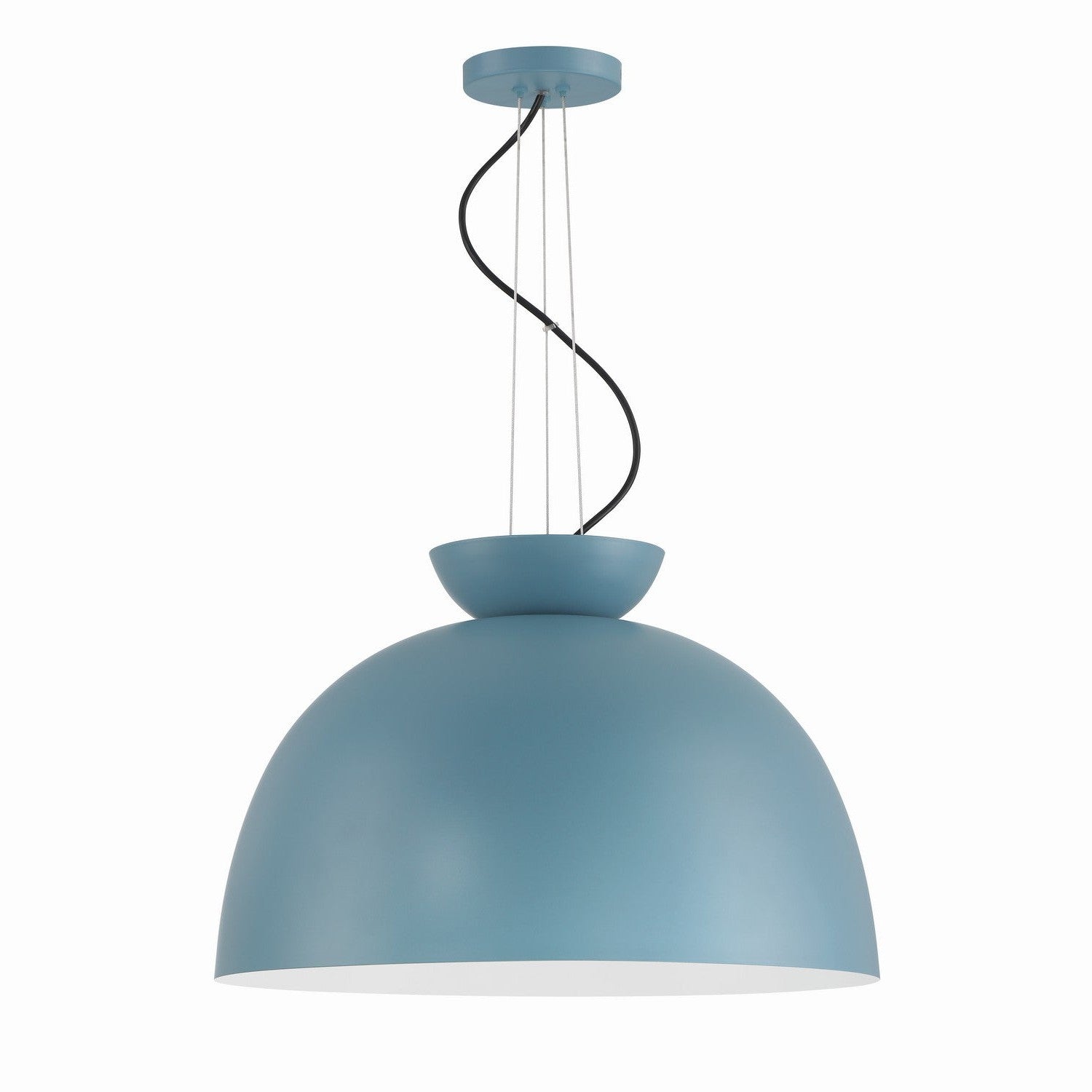 Craftmade - 59192-DB - One Light Pendant - Ventura Dome - Dusty Blue