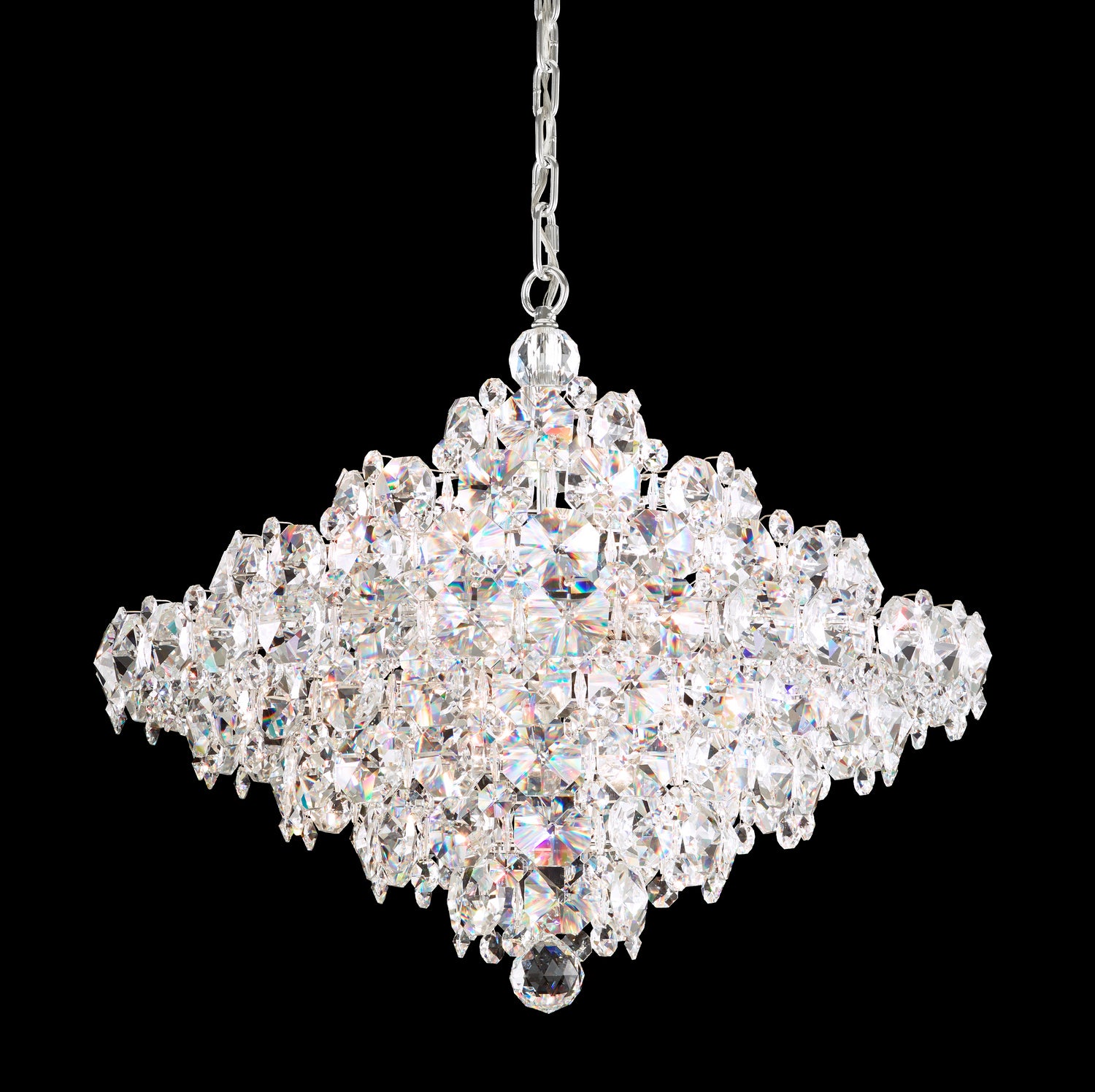 Schonbek - BN1024N-401R - 12 Light Pendant - Baronet - Polished Stainless Steel