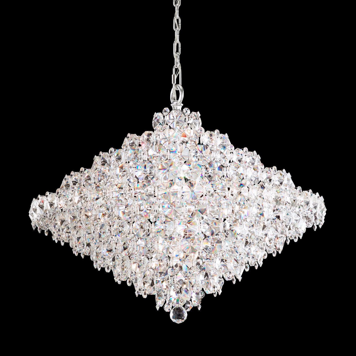 Schonbek - BN1033N-401R - 28 Light Pendant - Baronet - Polished Stainless Steel