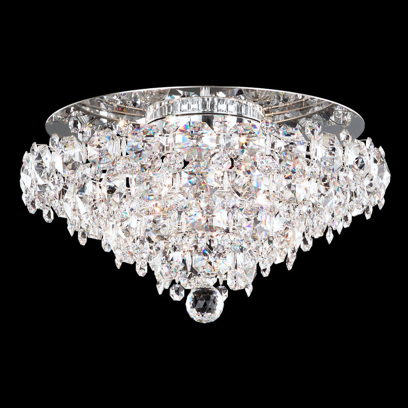 Schonbek - BN1416N-401O - Four Light Flush Mount - Baronet - Polished Stainless Steel