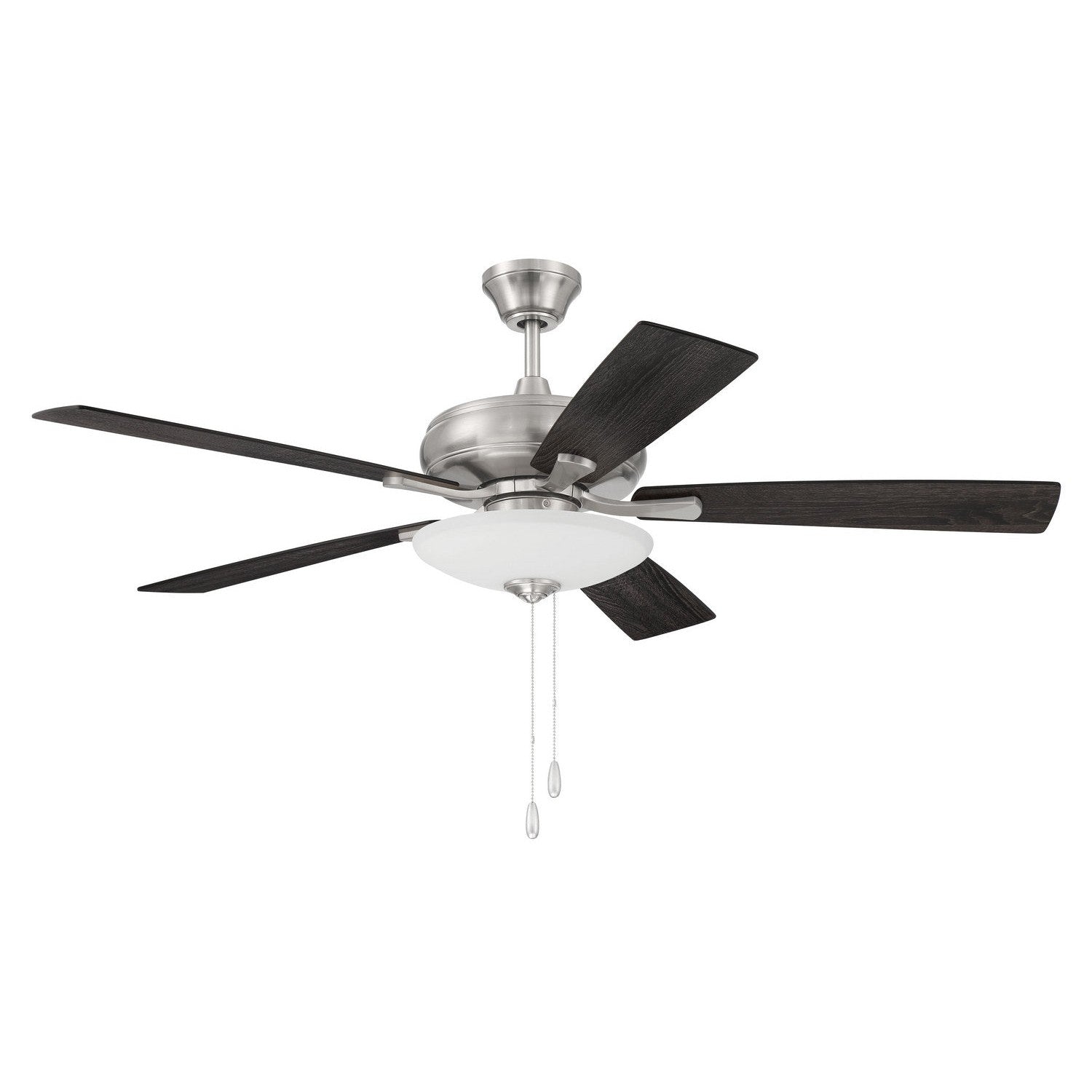 Craftmade - ECF111BNK5-BNGW - 52" Ceiling Fan - Eos 3 Light Bowl - Brushed Polished Nickel