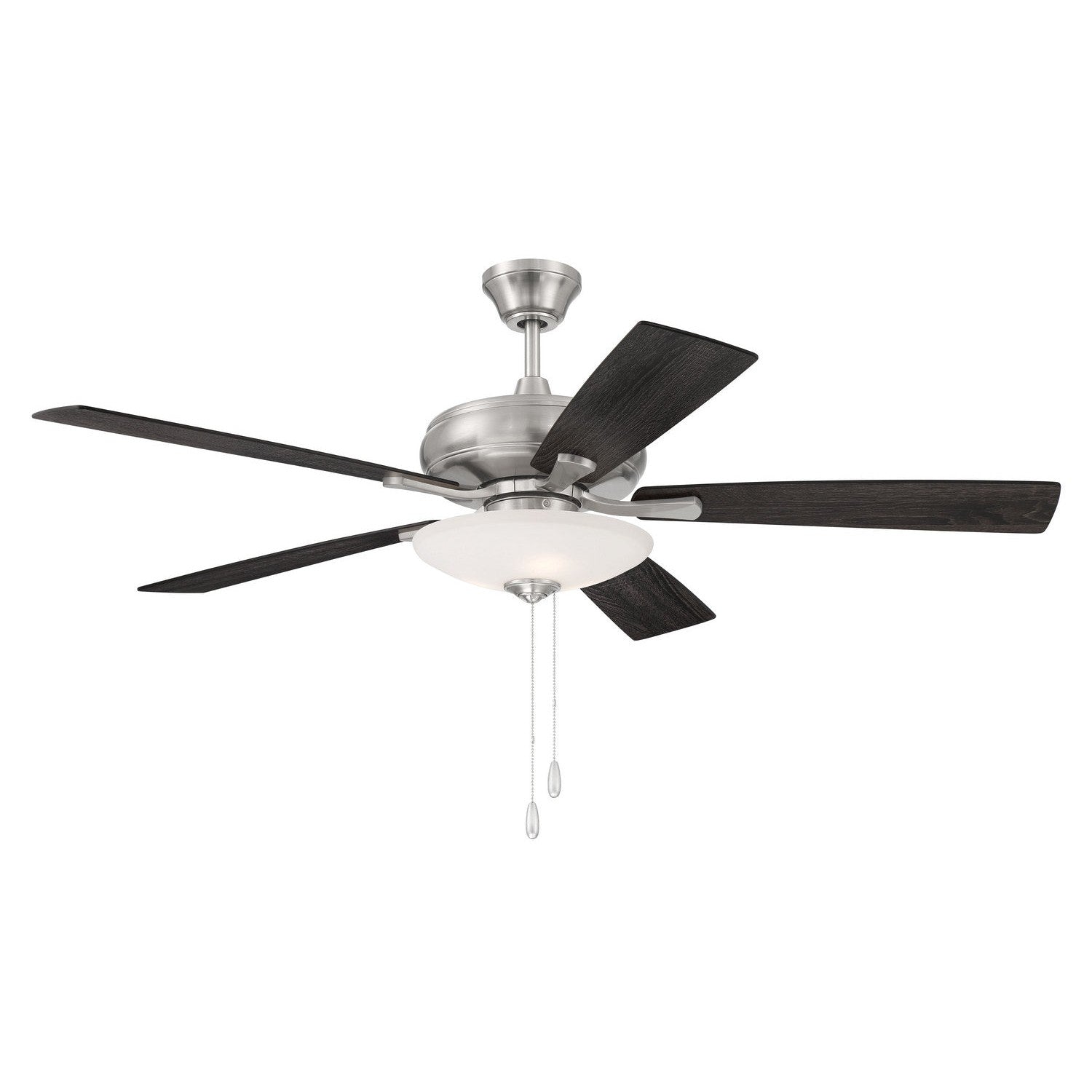 Craftmade - ECF111BNK5-BNGW - 52" Ceiling Fan - Eos 3 Light Bowl - Brushed Polished Nickel