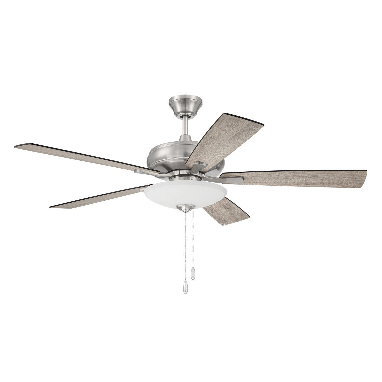 Craftmade - ECF111BNK5-DWWLN - 52" Ceiling Fan - Eos 3 Light Bowl - Brushed Polished Nickel