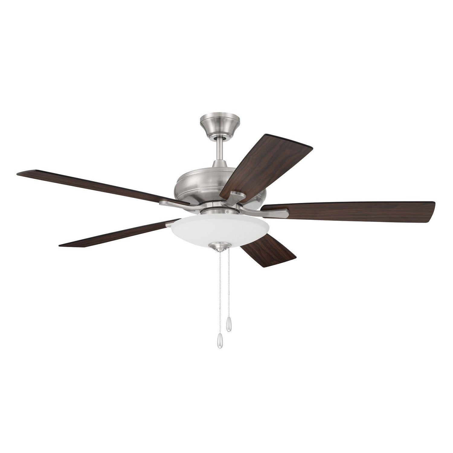 Craftmade - ECF111BNK5-DWWLN - 52" Ceiling Fan - Eos 3 Light Bowl - Brushed Polished Nickel