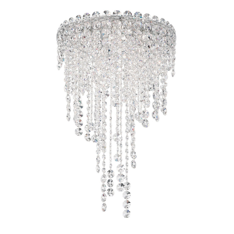 Schonbek - CH1201N-401R - Four Light Flush Mount - Chantant - Polished Stainless Steel