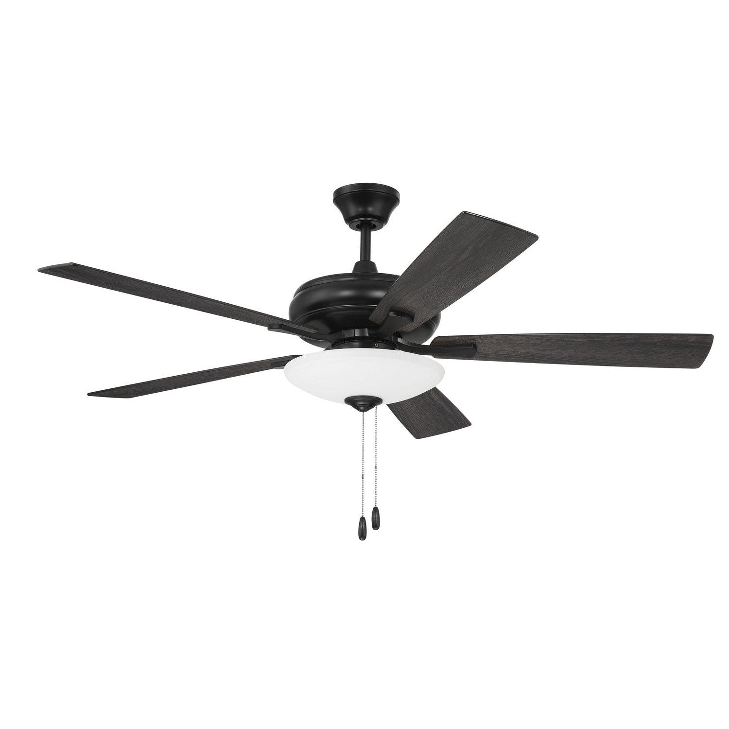 Craftmade - ECF111FB5-FBGW - 52" Ceiling Fan - Eos 3 Light Bowl - Flat Black