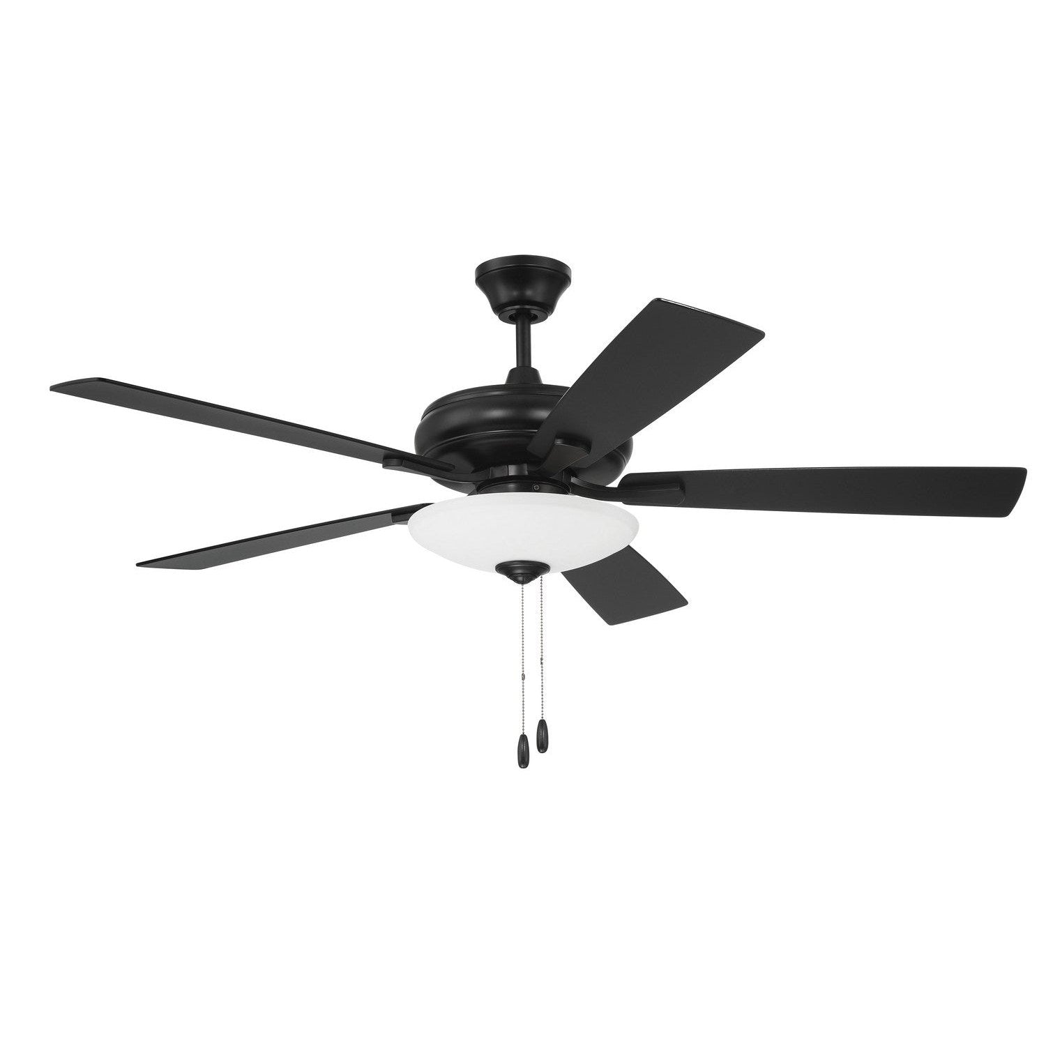 Craftmade - ECF111FB5-FBGW - 52" Ceiling Fan - Eos 3 Light Bowl - Flat Black