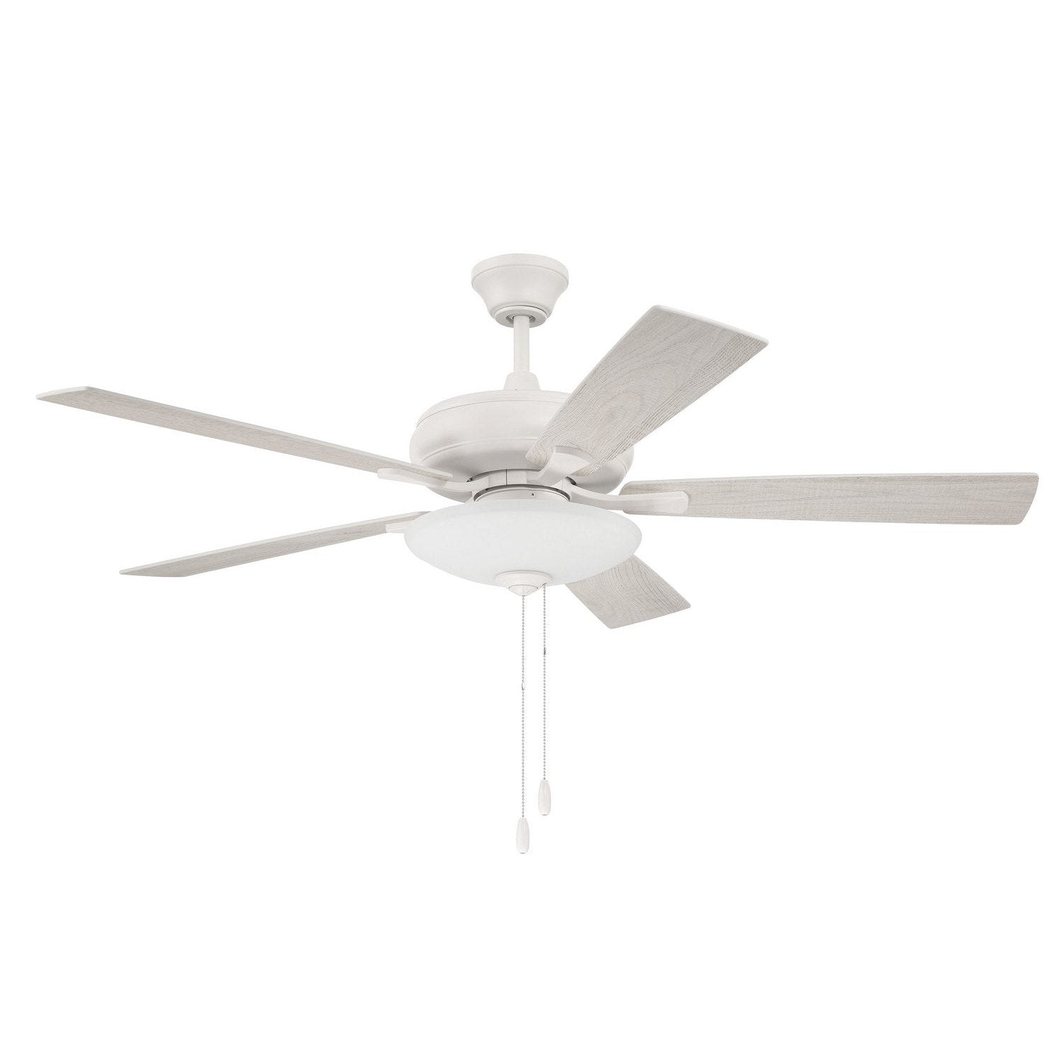 Craftmade - ECF111W5-WWOK - 52" Ceiling Fan - Eos 3 Light Bowl - White