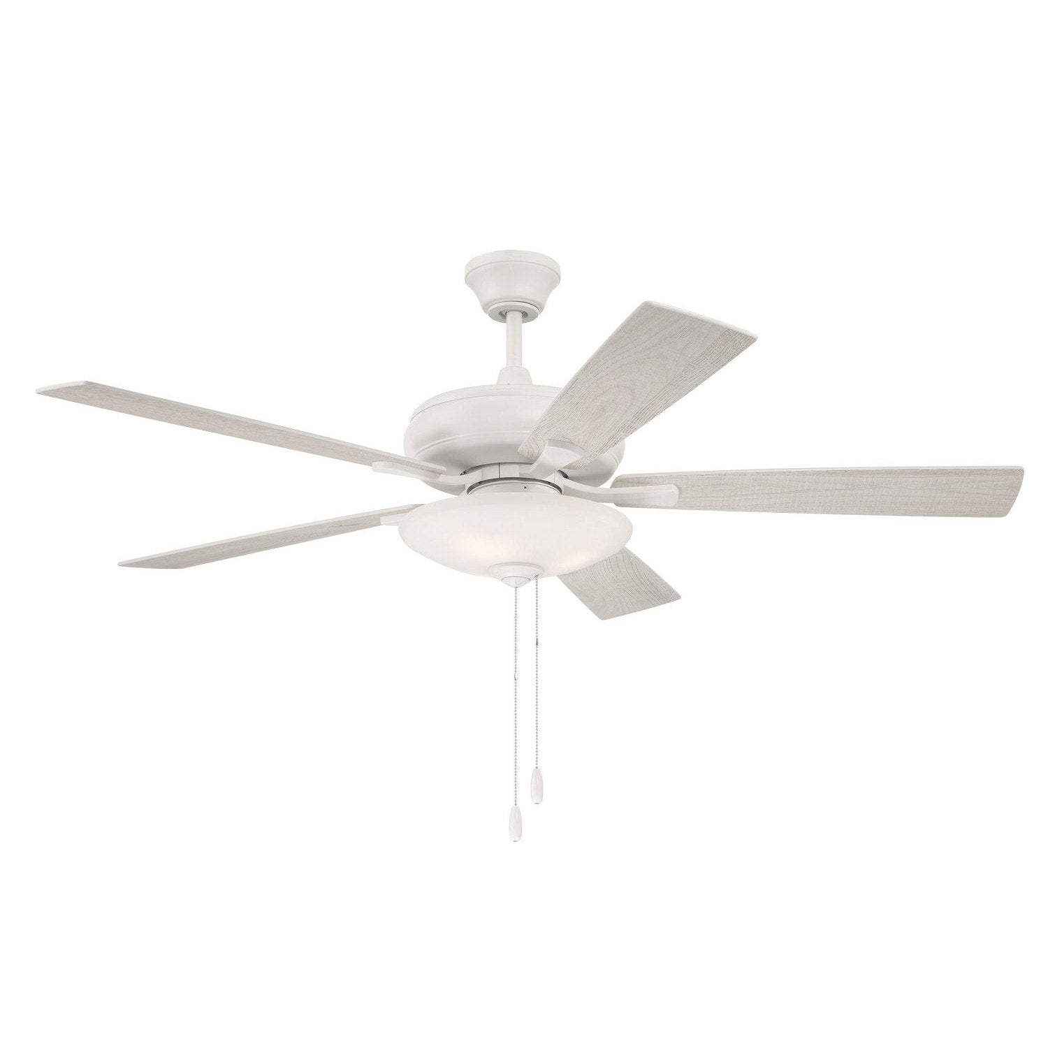 Craftmade - ECF111W5-WWOK - 52" Ceiling Fan - Eos 3 Light Bowl - White