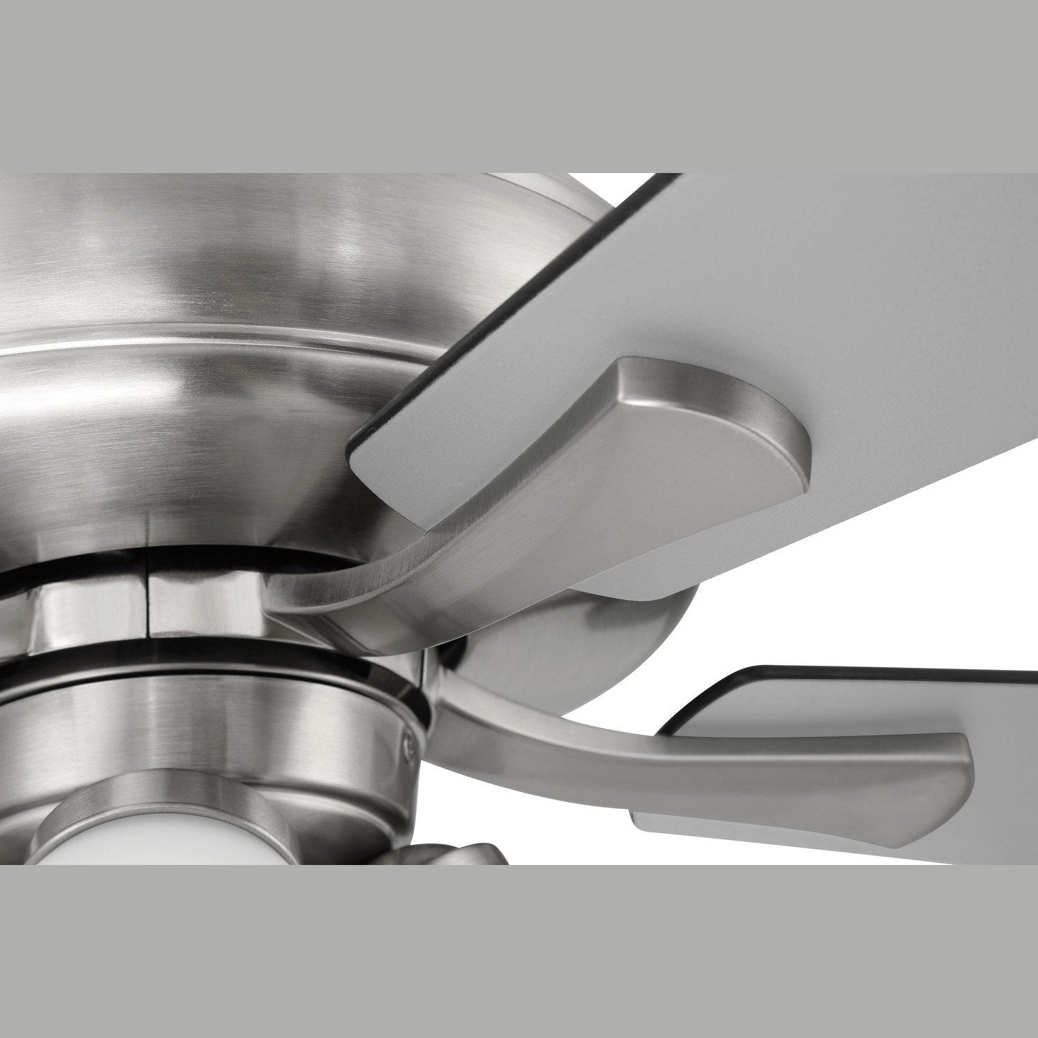 Craftmade - ECF114BNK5-BNGW - 52" Ceiling Fan - Eos Frost 4 Light - Brushed Polished Nickel