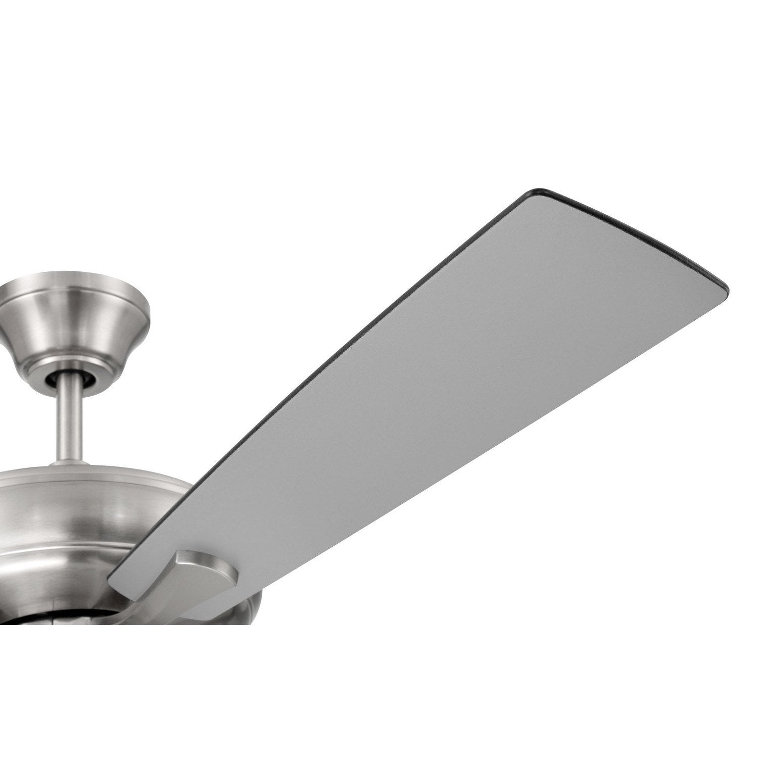 Craftmade - ECF114BNK5-BNGW - 52" Ceiling Fan - Eos Frost 4 Light - Brushed Polished Nickel